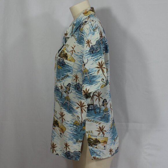 Aritzia Wilfred Free vacation women  blouse button up short sleeve size Small - Picture 2 of 6